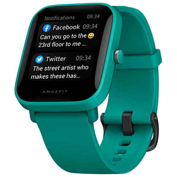 Умные часы Amazfit Bip U PRO 1.43"/ Зелёный photo 3 Умные часы Amazfit Bip U PRO 1.43"/ Зелёный photo 3