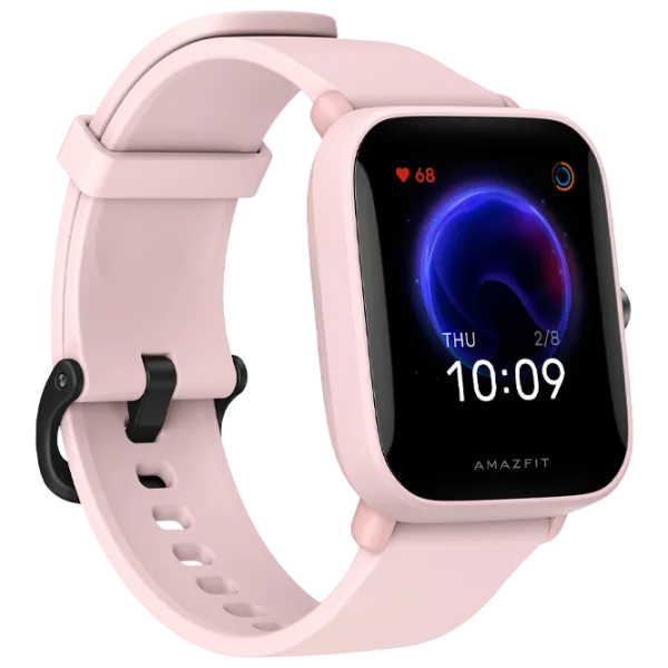 Ceas inteligent Amazfit Bip U PRO 1.43"/ Pink photo 2