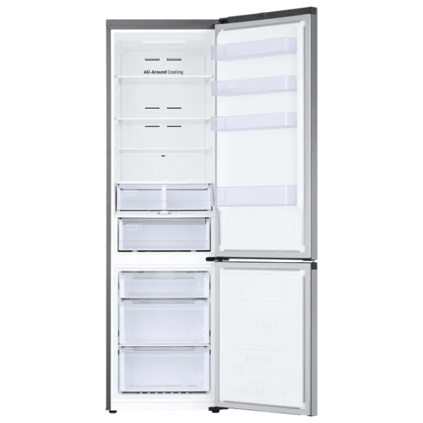 Frigider Samsung RB38T603FSA/UA cu congelator jos 385 l / 203 cm / Inox photo 6