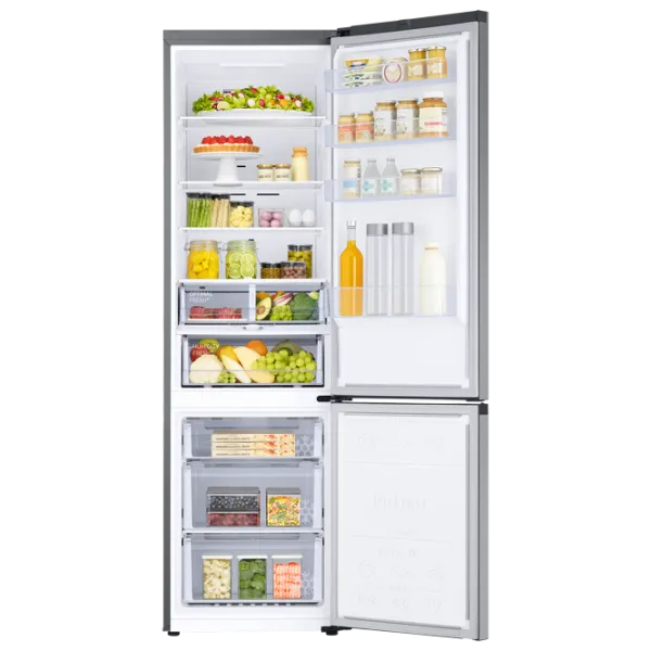 Frigider Samsung RB38T603FSA/UA cu congelator jos 385 l / 203 cm / Inox photo 7