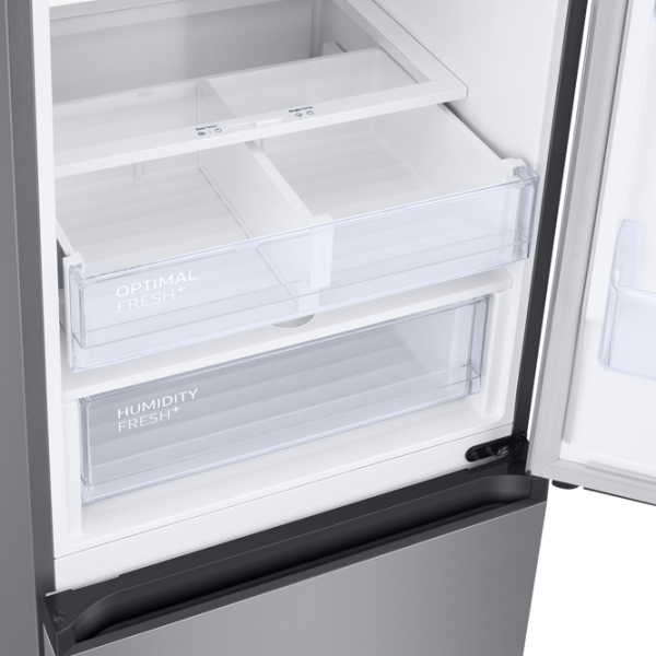 Frigider Samsung RB38T603FSA/UA cu congelator jos 385 l / 203 cm / Inox photo 9