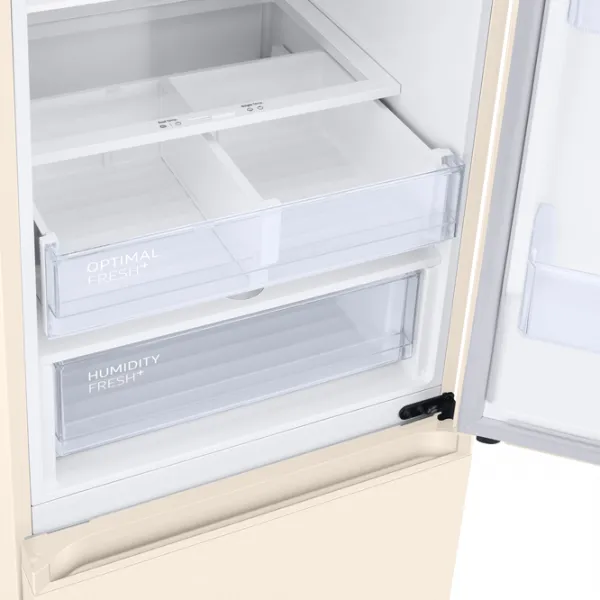 Frigider Samsung RB38T603FEL/UA cu congelator jos 385 l / 203 cm / Beige photo 9