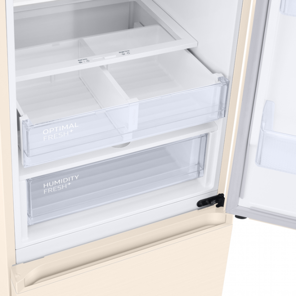 Frigider Samsung RB38T603FEL/UA cu congelator jos 385 l / 203 cm / Beige photo 9
