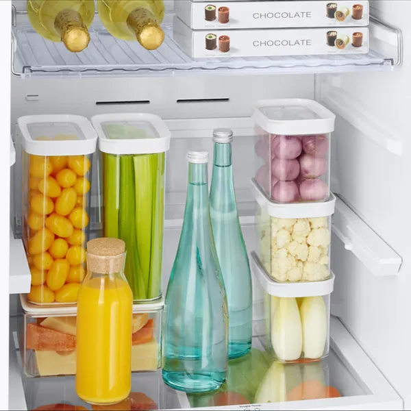 Frigider Samsung RB38T676FEL/UA cu congelator jos 385 l / 203 cm / Beige photo 10