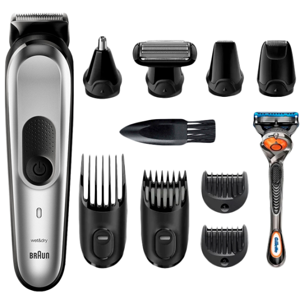 Trimmer facial Braun MGK7220 Silver photo 2