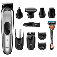 Триммер для лица Braun MGK7220 Серебристый photo 2