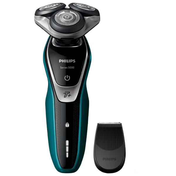 Aparat de ras electric Philips S5550/06 Black Blue  photo 2