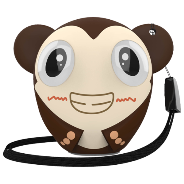 Boxă portabilă Hiper Zoo Music Monkey 3 W/ White/ Black photo 2