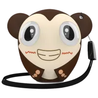 Boxă portabilă Hiper Zoo Music Monkey 3 W/ White/ Black photo 2