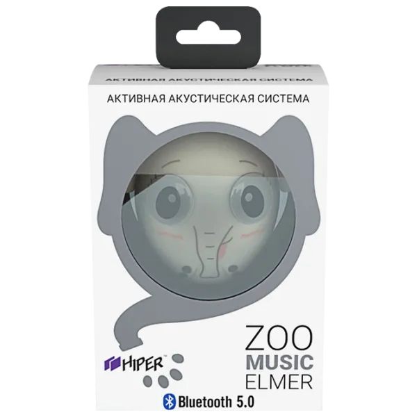 Boxă portabilă Hiper Zoo Music Elmer 3 W/ White photo 3