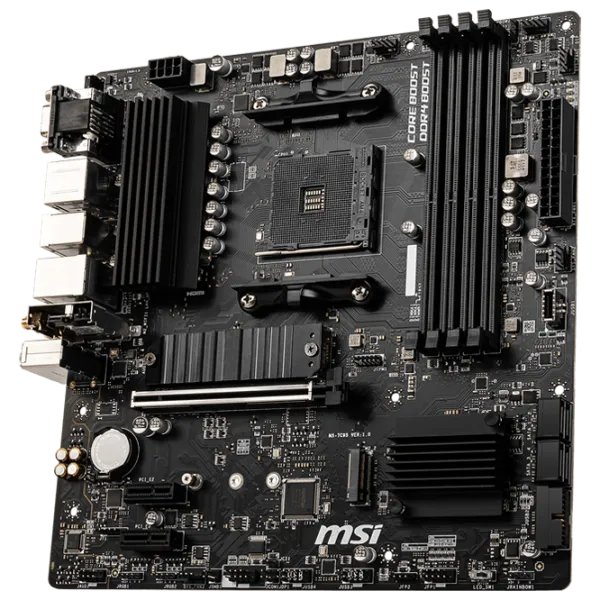 Материнская плата MSI B550M PRO-VDH WIFI mATX/ AMD B550 photo 3 Материнская плата MSI B550M PRO-VDH WIFI mATX/ AMD B550 photo 3