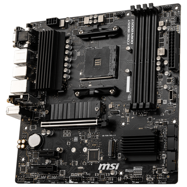 Материнская плата MSI B550M PRO-VDH WIFI mATX/ AMD B550 photo 3 Материнская плата MSI B550M PRO-VDH WIFI mATX/ AMD B550 photo 3
