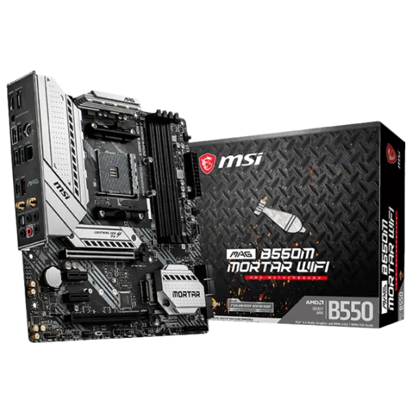 Материнская плата MSI MAG B550M MORTAR WIFI mATX/ AMD B550 photo 4
