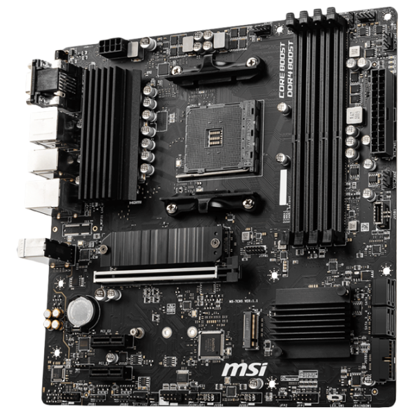 Материнская плата MSI B550M PRO-VDH mATX/ AMD B550 photo 2 Материнская плата MSI B550M PRO-VDH mATX/ AMD B550 photo 2