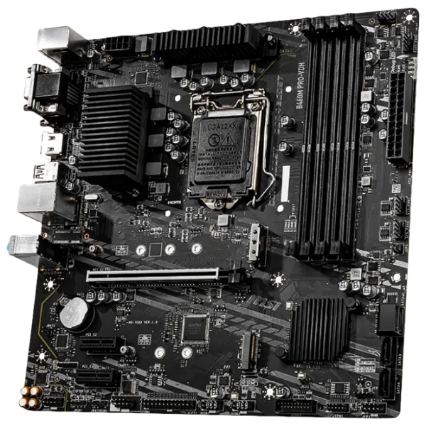 Placă de bază MSI B460M PRO-VDH mATX/ intel B460M photo 2