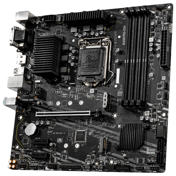 Placă de bază MSI B460M PRO-VDH mATX/ intel B460M photo 2