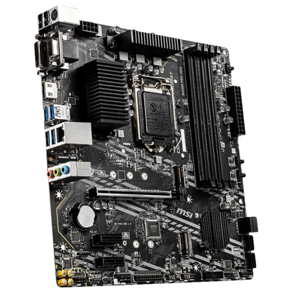 Placă de bază MSI B460M PRO-VDH mATX/ intel B460M photo 3