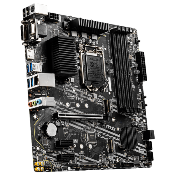 Placă de bază MSI B460M PRO-VDH mATX/ intel B460M photo 3
