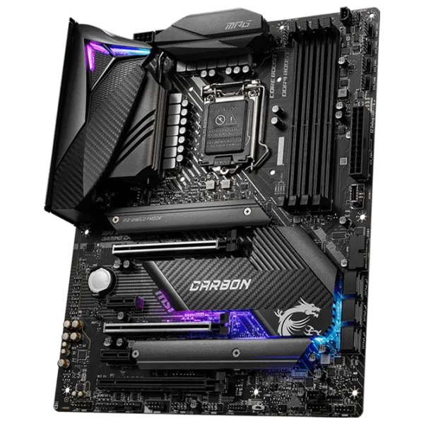 Placă de bază MSI MPG Z490 GAMING CARBON WIFI ATX/ Intel Z490 photo 2