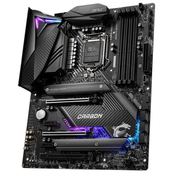 Placă de bază MSI MPG Z490 GAMING CARBON WIFI ATX/ Intel Z490 photo 2
