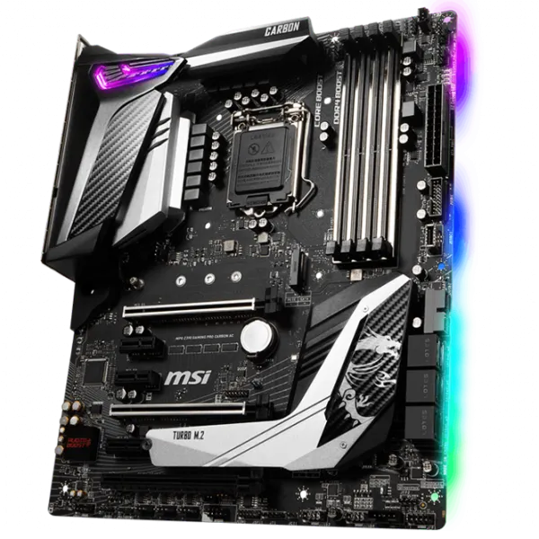 Placă de bază MSI MPG Z390 GAMING PRO CARBON AC ATX/ Intel Z390 photo 2