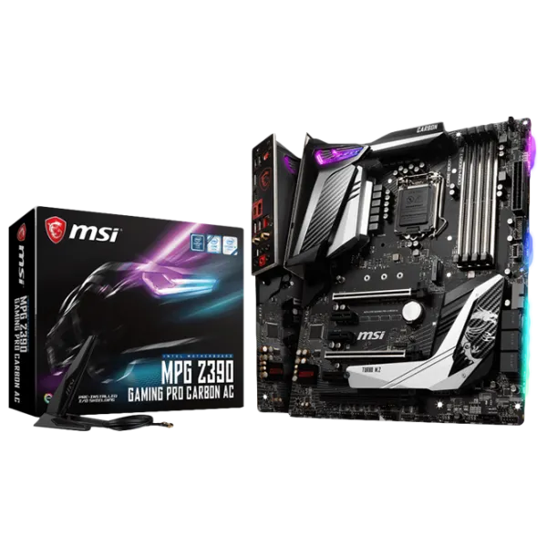 Placă de bază MSI MPG Z390 GAMING PRO CARBON AC ATX/ Intel Z390 photo 4