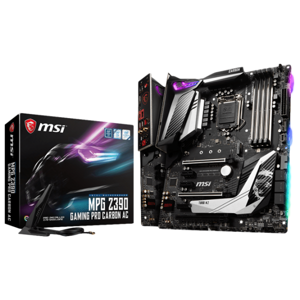 Placă de bază MSI MPG Z390 GAMING PRO CARBON AC ATX/ Intel Z390 photo 4