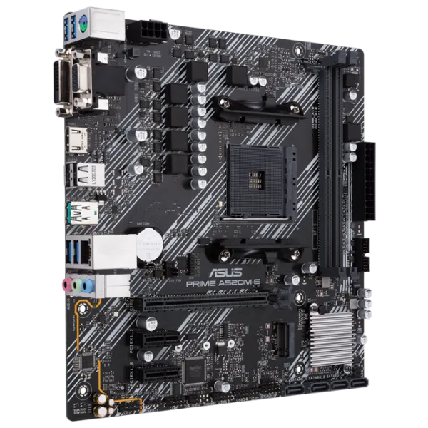 Материнская плата Asus PRIME A520M-E mATX/ AMD A520M photo 2