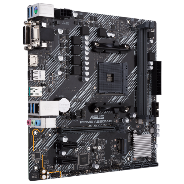 Материнская плата Asus PRIME A520M-E mATX/ AMD A520M photo 2