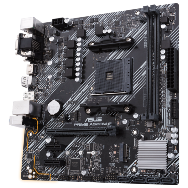 Материнская плата Asus PRIME A520M-E mATX/ AMD A520M photo 3