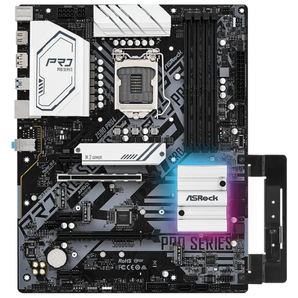 Материнская плата ASRock Z590 PRO4 ATX/ Intel Z590 photo 2