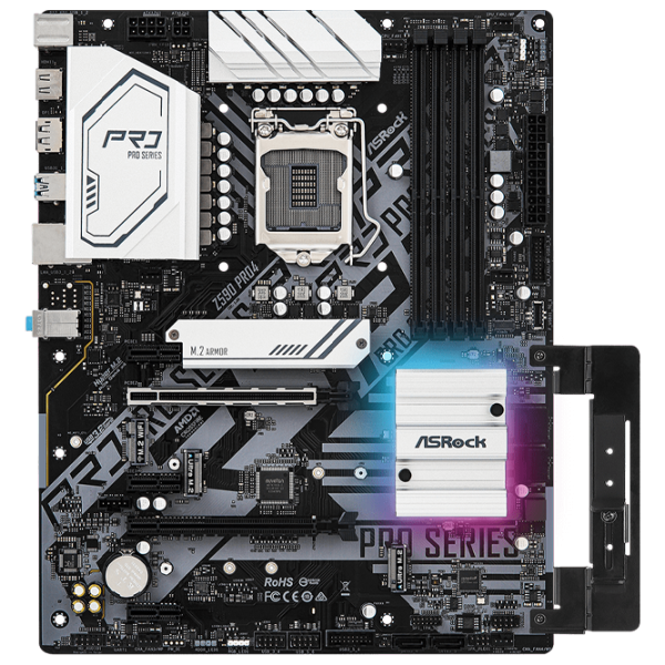 Материнская плата ASRock Z590 PRO4 ATX/ Intel Z590 photo 2