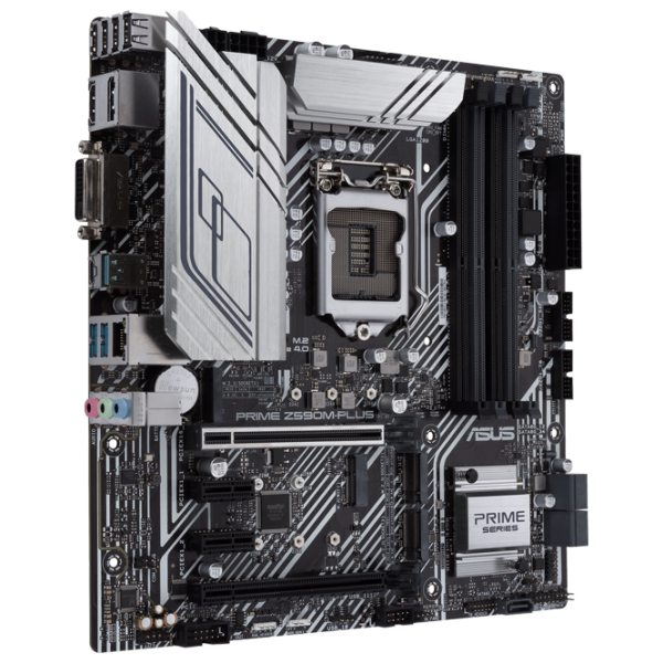 Материнская плата Asus PRIME Z590M-PLUS mATX/ Intel Z590 photo 2 Материнская плата Asus PRIME Z590M-PLUS mATX/ Intel Z590 photo 2