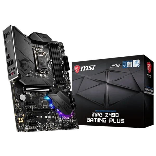 Материнская плата MSI MPG Z490 GAMING PLUS ATX/ Intel Z490 photo 5