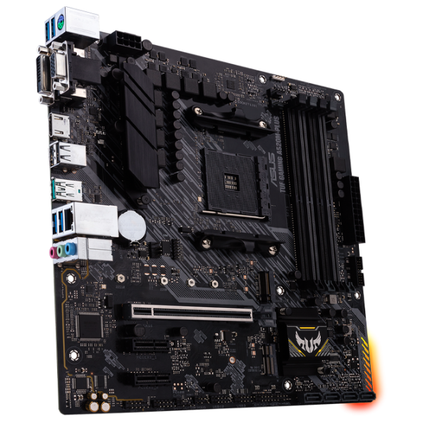 Placă de bază Asus TUF GAMING A520M-PLUS mATX/ AMD A520M photo 2