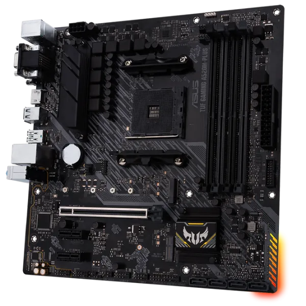 Placă de bază Asus TUF GAMING A520M-PLUS mATX/ AMD A520M photo 3