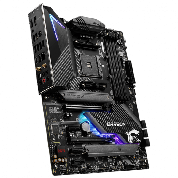 Материнская плата MSI MPG B550 GAMING CARBON WIFI ATX/ AMD B550 photo 3 Материнская плата MSI MPG B550 GAMING CARBON WIFI ATX/ AMD B550 photo 3