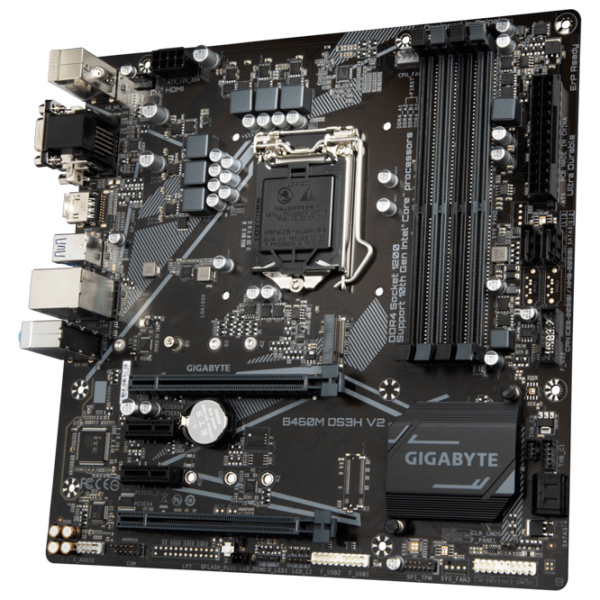 Материнская плата Gigabyte B460M DS3H V2 1.0 mATX/ intel B460M photo 2