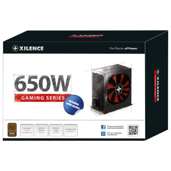 Sursă de alimentare Xilence XP650R10 650 W photo 3