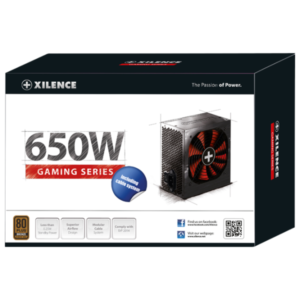 Sursă de alimentare Xilence XP650R10 650 W photo 3