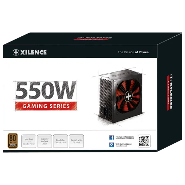 Блок питания Xilence XP550R10 85%/ 550 Вт photo 5