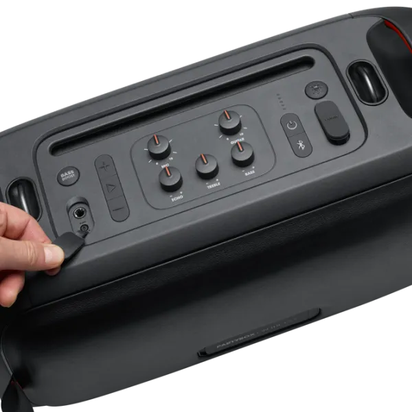 Портативная колонка JBL PARTYBOX On-the-Go 100 Вт/ Черный photo 7 Портативная колонка JBL PARTYBOX On-the-Go 100 Вт/ Черный photo 7