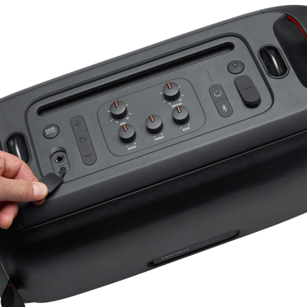 Портативная колонка JBL PARTYBOX On-the-Go 100 Вт/ Черный photo 7 Портативная колонка JBL PARTYBOX On-the-Go 100 Вт/ Черный photo 7