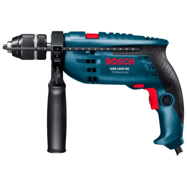 Masina de gaurit Bosch GSB 1600 RE 701 W/ 3000 rot/ min photo 3