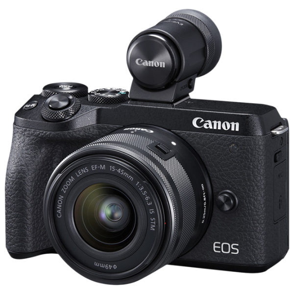 Фотоаппарат Canon EOS M6 II 15-45 IS STM KIT Kit CMOS/ Черный photo 4 Фотоаппарат Canon EOS M6 II 15-45 IS STM KIT Kit CMOS/ Черный photo 4
