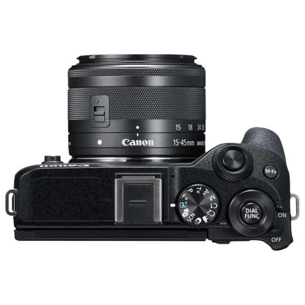 Фотоаппарат Canon EOS M6 II 15-45 IS STM KIT Kit CMOS/ Черный photo 5 Фотоаппарат Canon EOS M6 II 15-45 IS STM KIT Kit CMOS/ Черный photo 5