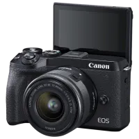 Cameră foto Canon EOS M6 II 15-45 IS STM KIT Kit CMOS/ Black photo 6