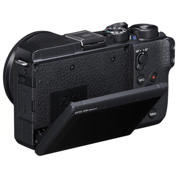 Фотоаппарат Canon EOS M6 II 15-45 IS STM KIT Kit CMOS/ Черный photo 7 Фотоаппарат Canon EOS M6 II 15-45 IS STM KIT Kit CMOS/ Черный photo 7