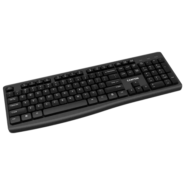Клавиатура Canyon KB-W50 Беспроводные / Черный photo 3