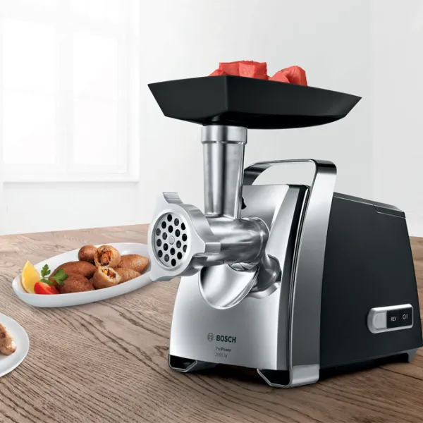 Mașină de tocat carne Bosch MFW67450 2000 W/ 3.5 kg/ min/ Black photo 5